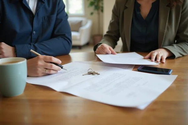 Closing at a Duluth title company
