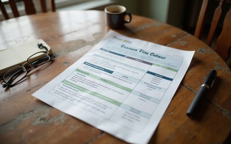 Checklist of five cash offer checks
