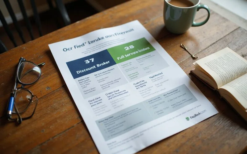 Comparison graphic: flat-fee vs. discount vs. full service