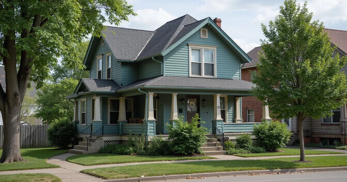 Older multi-bedroom house on a Chester Park street near UMD